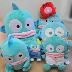 【タグ付き】ハンギョドン ぬいぐるみ 6点セット BIG 特大 サンリオ タグ付き】ハンギョドン ぬいぐるみ 6点セット BIG 特大 サンリオ
