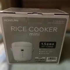 KOIZUMI ライスクッカーミニ KSC-1515/W 本体のサムネイル