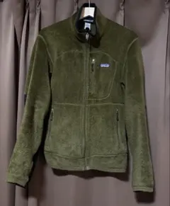 【名作】パタゴニア R2ジャケット フリース オリーブ 25136FA12 登山