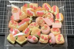 ま*定様 スイーツモチーフ デコレーションパーツ 約30個入り