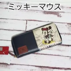 ミッキーの長財布　難あり  ディズニー　ミニー　黒　新品のサムネイル