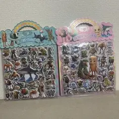 イタリアンブレインロット トゥントゥントゥンサフール 立体シール 2枚*2セット