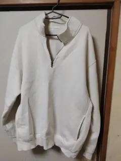 GU ハーフジップ トレーナー L