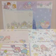 リトルツインスターズ キキララ 8デザインメモ2014　おすそわけ