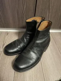JULIUS hyde着 アタッチドバインドスニーカー レザーブーツ インヒール