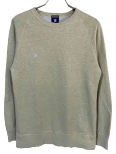 R.Newbold （ポールスミス系ライン）ワンポイントスウェット M 薄手