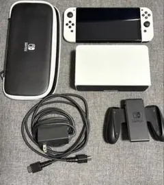Nintendo Switch 有機ELモデル ホワイト　本体・付属品セット美品