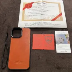 新品 iPhone13promax ケース 本革 栃木レザー