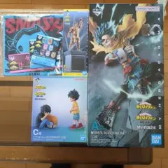 ぺ*す様 ヒロアカ一番くじ　相反する思い フィギュアセットA賞　C賞　E賞　オマ