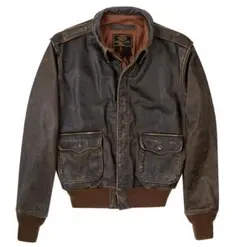 RRL ベッカム着用モデル レザーヨーク キルテッド オイルクロス