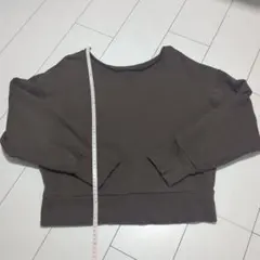 tal by yumi ブラウン トレーナー Mサイズ