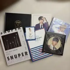 SNUPER アルバム・シングル CDセット　サンイル　스누퍼 トレカ　포카
