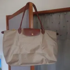新品特価ロンシャン LONGCHAMP L 折り畳みトートバッグ 大容量 通勤