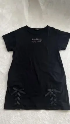 JENNI love ワンピース　黒　140 Tシャツ