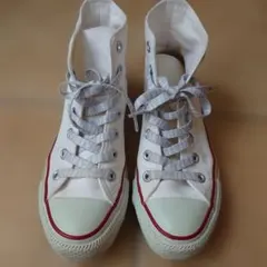 CONVERSE ALL STAR ホワイト ハイカットスニーカー⭐︎23センチのサムネイル