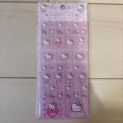 新品⭐︎正規品　タイルシール　サンリオ　 ハローキティヒョウ柄ピンク