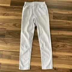 150cm ライトブルースリムフィットパンツ