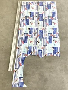 【ハンドメイド資材】昭和レトロ はぎれ 生地 鉄腕アトム 約80cm×50cm