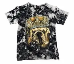 【SCORPION 】Tシャツ ブラック系タイダイ