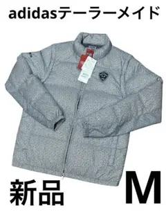 【新品タグ付】adidasテーラーメイド2WAYダウンジャケットベスト M 総柄