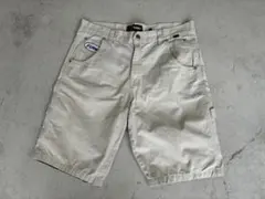 古着FUBUホワイトワイドショーツ