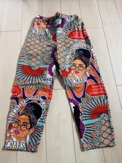 アフリカンバティック 8mars zakuchikuワイドパンツ - メルカリ