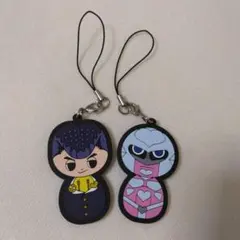 ジョジョの奇妙な冒険　ラバーストラップ　東方仗助　クレイジーダイヤモンド