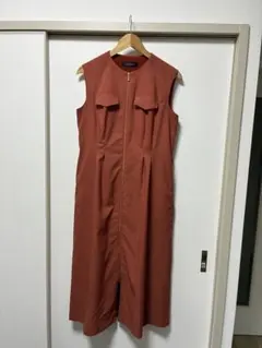 allureville スラッシュネック フレアワンピース 9号 - メルカリ