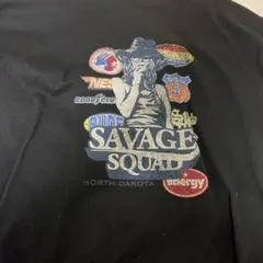 HALHAM SAVAGE SQUAD Tシャツ ブラック M