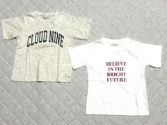 新品未使用　グローバルワーク　Tシャツ2枚セット　100センチ