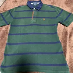 Polo by Ralph Lauren ストライプ ポロシャツ M