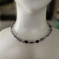 ブラックスピネル スーパーセブン ブレスレット セット - メルカリ