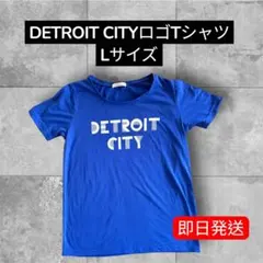 DETROIT CITYロゴTシャツ 半袖Tシャツ 春夏服