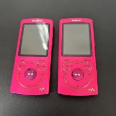 【ジャンク】SONY WALKMAN NW-S765 本体 2機セット（ピンク）のサムネイル