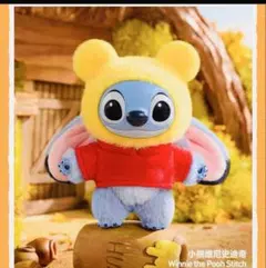 【POPMART】stitch adventure プーさん スティッチ正規品のサムネイル