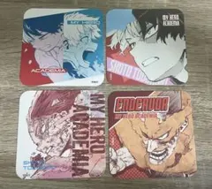 僕のヒーローアカデミア 原画展アートコースター 4枚セット　轟焦凍