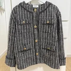 SNIDEL オーバーサイズツイードジャケット