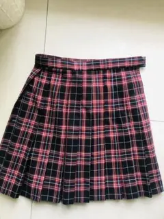 BENCOUGAR チェックプリーツスカート