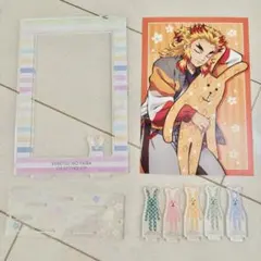 鬼滅の刃 CRAFTHOLIC 煉獄杏寿郎 ポストカード＆アクリルフレームセット