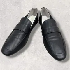 美品✨アダムエロペ 晴雨兼用 サスティナブル レインローファー 黒 25.0のサムネイル