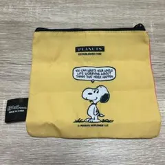 PEANUTS ビンテージデザインポーチコレクション SNOOPYフラットポーチ