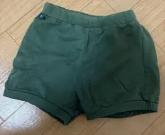 モイモルン 緑色ズボン 色褪せあり 保育園着にも