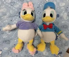 ドナルドダック デイジーダック ぬいぐるみセット - メルカリ