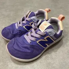 New Balance 574 パープル スニーカー　16.5cm