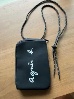 【新品】アニエスベー agnes b マルチケース　ショルダー　携帯入れ