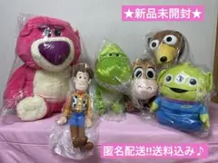 ★新品★トイストーリー超超BIGぬいぐるみ 6点 ピクサー 30周年 ウッディ ☆新品☆トイストーリー超超BIGぬいぐるみ 6点 ピクサー 30周年