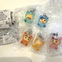 クレヨンしんちゃん めじるし　コンプ5点セット　コンプリート　全5種　フルコンプ