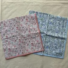 リバティハンカチ２枚セット