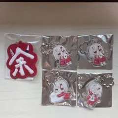 百鬼あやめ 新衣装記念2024 アクリルキーホルダー　刺繍バッジ