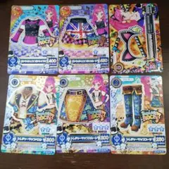 アイカツカード スイングロック 6枚セット
